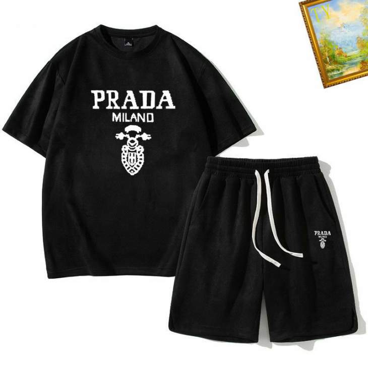 Picture of Prada Shirt Pant Suits _SKUPradaM-3XL25tr21124318